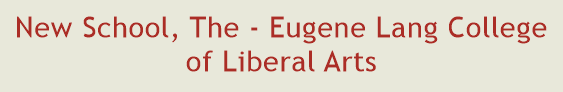 New School, The - Eugene Lang College of Liberal Arts
